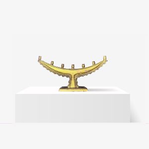 Lote 39, Centillero colonial de madera dorado