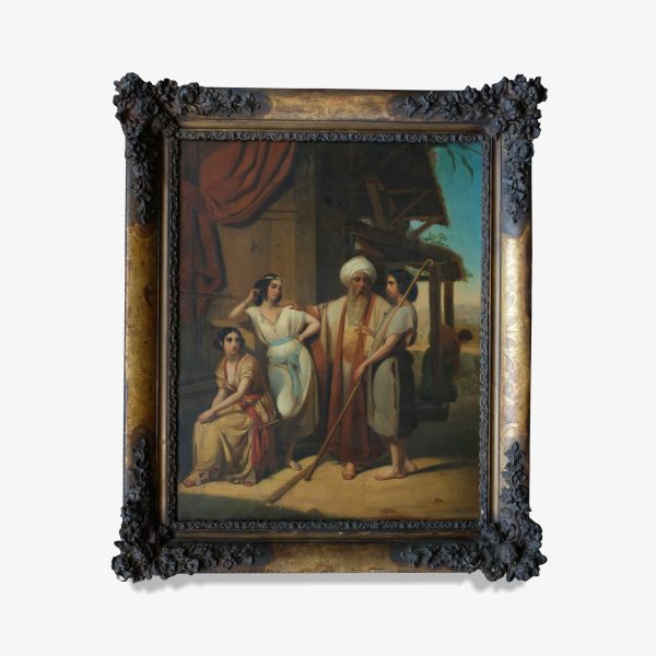 Lote 100, "Jacob en casa de Labán"