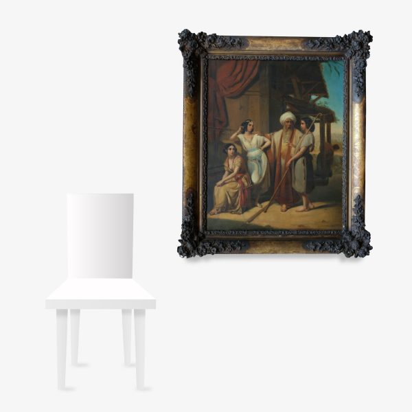 Lote 100, "Jacob en casa de Labán"