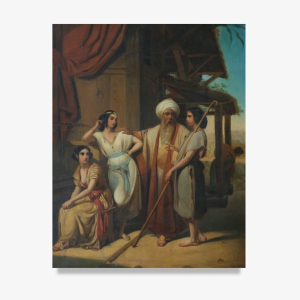 Lote 100, "Jacob en casa de Labán"