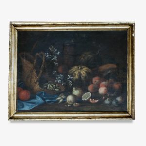 Lote 108, "Bodegón de frutas"