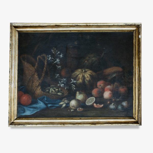 Lote 108, "Bodegón de frutas"