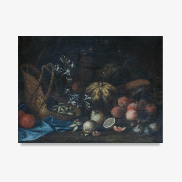 Lote 108, "Bodegón de frutas"