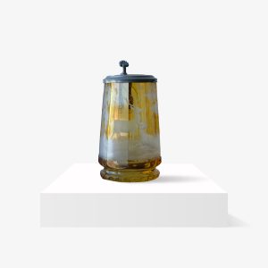 Lote 266, Colección de seis schop de cristal de bohemia