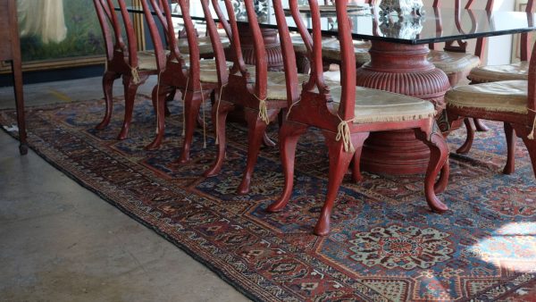 Lote 7, Alfombra hamadan, antigua