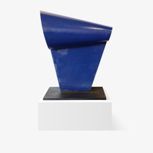 Lote 131, Pablo Jamett, Escultura en metal azul