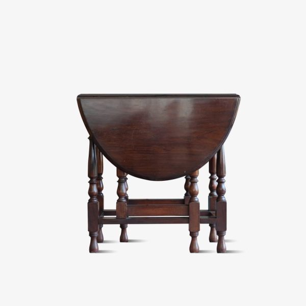 Lote 184, Mesa de costado Gate leg.