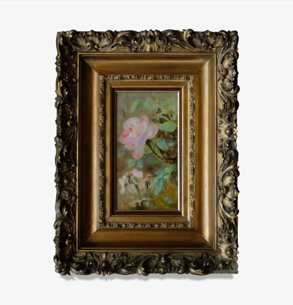 Lote 96, Juan Francisco González, "Rosas rosadas"