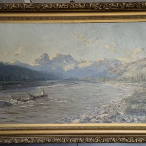 Lote 87, Thomas Somerscales, "Vista del Río Aconcagua"