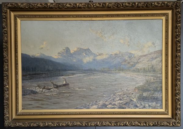 Lote 87, Thomas Somerscales, "Vista del Río Aconcagua"