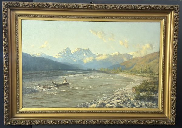 Lote 87, Thomas Somerscales, "Vista del Río Aconcagua"